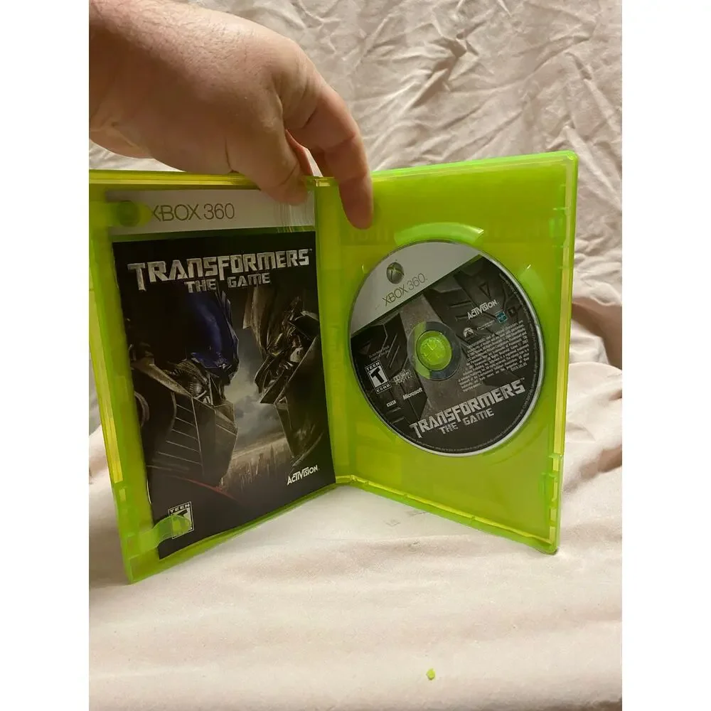 Transformers: The Game (Microsoft Xbox 360, 2007) CIB